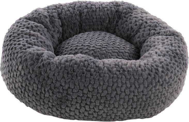 Pehmopeti Glory pyöreä harmaa Flamingo - Koiran reunalliset pedit - 035452 - 1