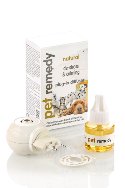 Pet Remedy haihdutin ja liuos 40ml - Koiran feromonit ja rauhoittavat - 000752 - 1