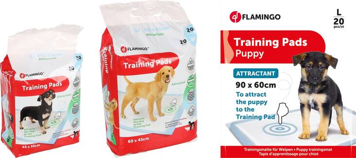 Pissialusta houkutustuoksulla 20kpl Flamingo - Puhtaanapito, pesuaineet, pissialustat - 039262 - 1