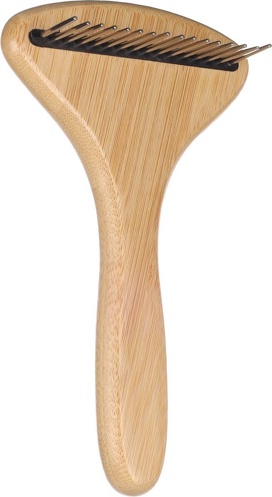 Pohjavillahara Bambu M pyörivillä piikeillä Flamingo - Koiran pohjavillan- ja takunpoistajat - 036352 - 1