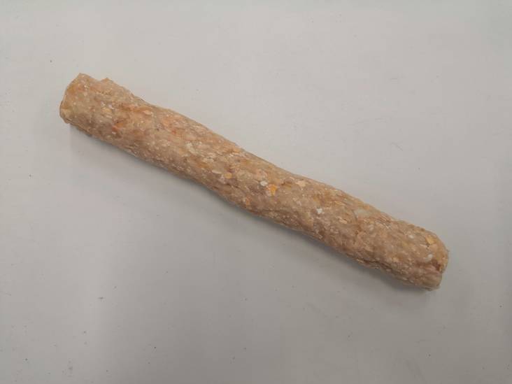 Purutikku peuran ja hirven nahkaa + porkkana 20cm Ozami - Koirien puruluut - 025152 - 1