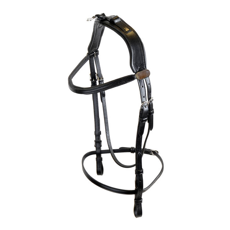 Ravisuitset Anatomic mustat nahkaa GP-Tack - Ravurin suitset ja turpahihnat - 014602 - 1