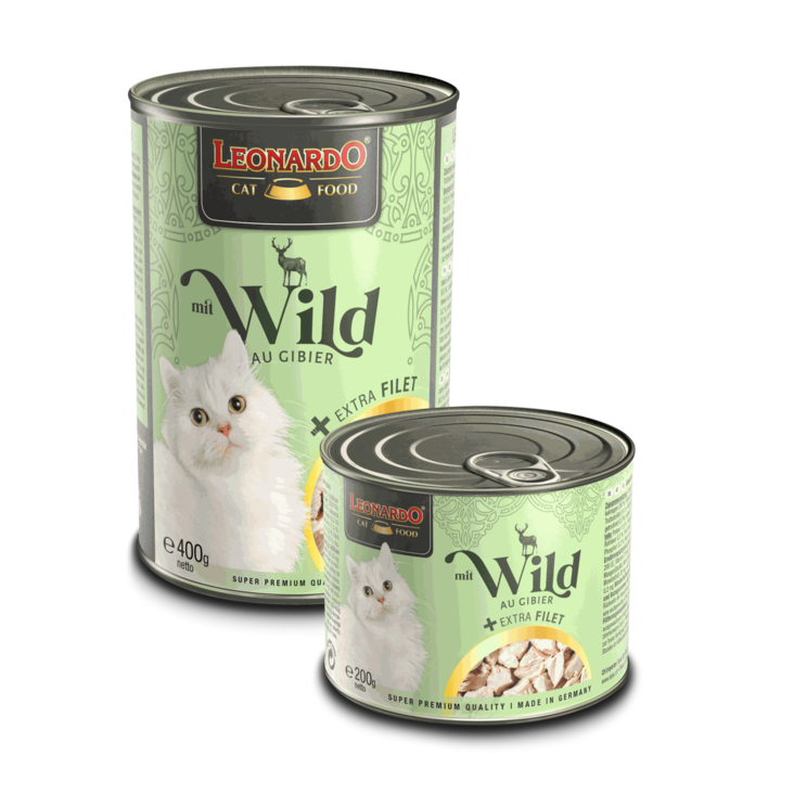 Peura Kanafile 200g Extra Filet Leonardo - Aikuisten kissojen säilykkeet - 038752 - 1