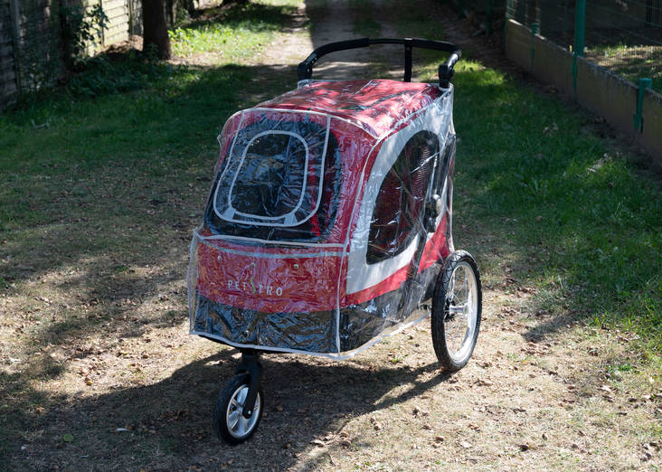 Sadesuoja Petstro Buggy kärryyn, koot M ja L - Koiran kärryt ja trolleyt - 018272 - 1