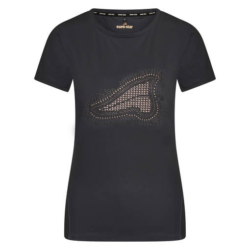 T-Paita Mirella musta euro-star - Ratsastuspaidat ja -hupparit - 028872 - 1