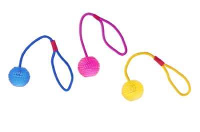 TPRpallo narulla 7cm Good4Fun mix Karlie - Koiran pallot ja heittolelut - 005492 - 1