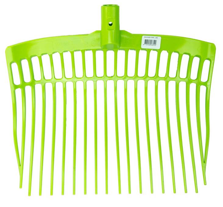 Tallitalikon lapa muovia 41cm lime V-Plast - Talikot, lapiot ja lantakolat - 034022 - 1