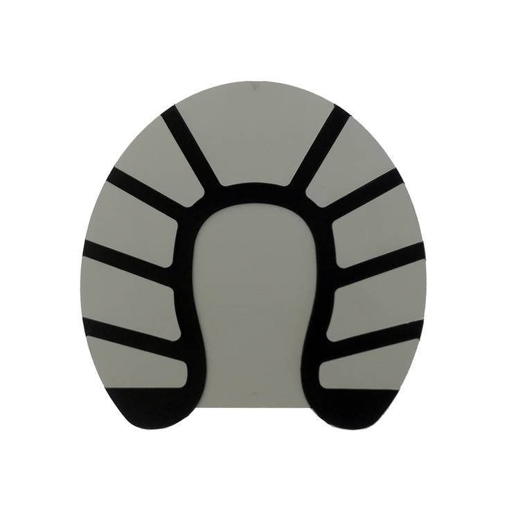 Välipohja Bi-Comfort 15x15cm pari Mustad - Hevosenkengän pohjalliset - 006022 - 1