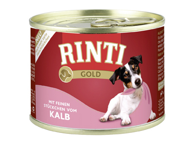 Vasikkapaloja 185g Gold Rinti - Koiran säilykkeet aikuisille koirille - 003742 - 1