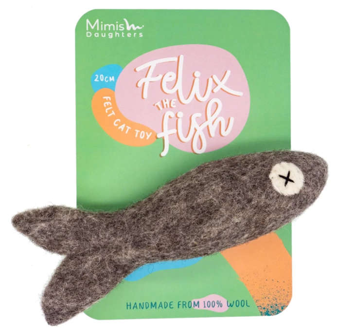 Villakala Felix The Fisch 20cm Mimis Daughters - Kissan hiiret, linnut, perhoset ym. - 039932 - 1