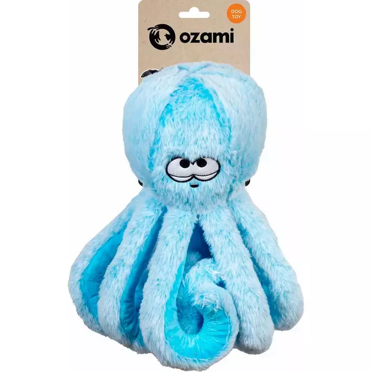 Pehmomustekala Octopus 60cm vaaleansininen OZami - Koiran pehmolelut - 054922 - 1