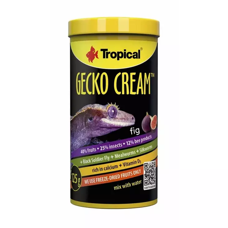 Fig Gecko Cream 100ml Tropical - Matelijoiden ruokinta ja lisäravinteet - 056062 - 1