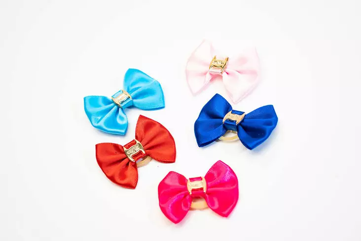 Rusetti Pure Bow KPL värimix Show Tech - Lenkit, rusetit, klipsit, koristeet - 057182 - 1