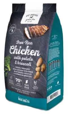 Adult Chicken with Potato and Broccoli Go Native - Koiran kuivaruoat aikuisille koirille - 033642 - 1