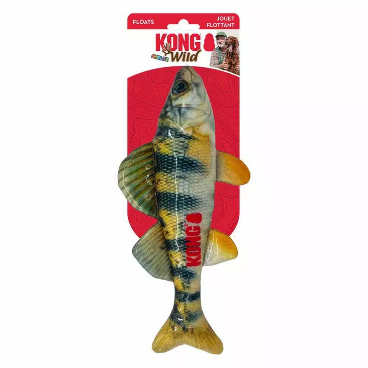 Ahven M 28cm Perch Wild Shieldz KONG - Koiran pehmolelut - 047882 - 1