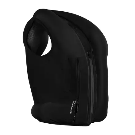 Airbag turvaliivi Safefit M pitkä musta Seaver - Ratsastusturvaliivit - 034732 - 1