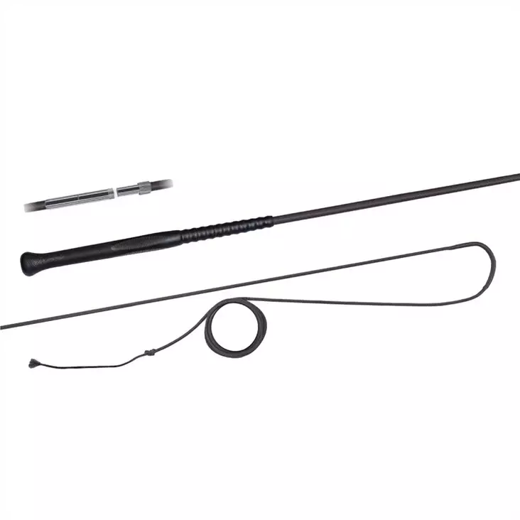 Juoksutusraippa nylon 2-osainen Ergo Grip 200cm Fleck - Hevosen juoksutus ja maastakoulutus - 052132 - 1