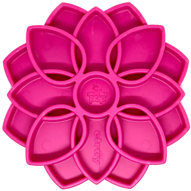 Aktivointikuppi Mandala 20x2cm pinkki SodaPup - Koiran aktivointilelut - 050552 - 1