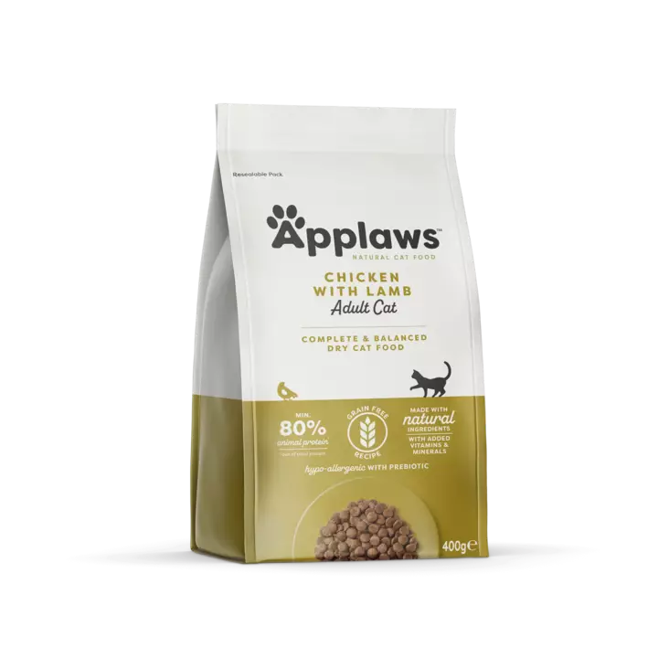 Applaws Cat Grain Free Chicken with Extra Lamb - Kissan kuivaruoat aikuisille kissoille - 002272 - 2
