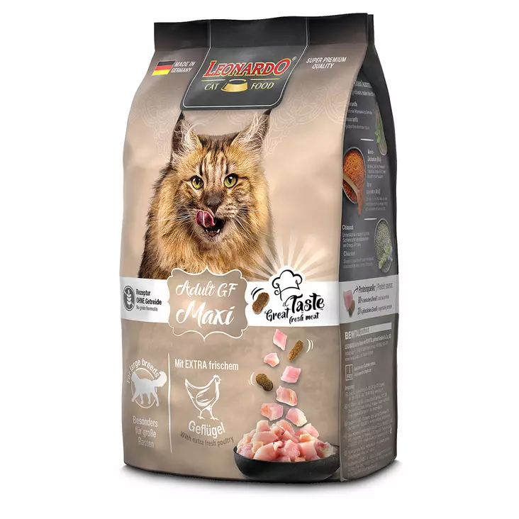 Cat Adult Maxi Grain Free Leonardo Cat Food - Kissan kuivaruoat aikuisille kissoille - 010522 - 6