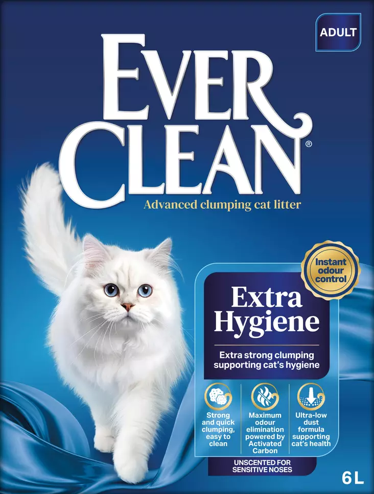 Extra Hygiene hajusteeton Ever Clean - Kissanhiekat ja hiekan hajusteet - 000542 - 2