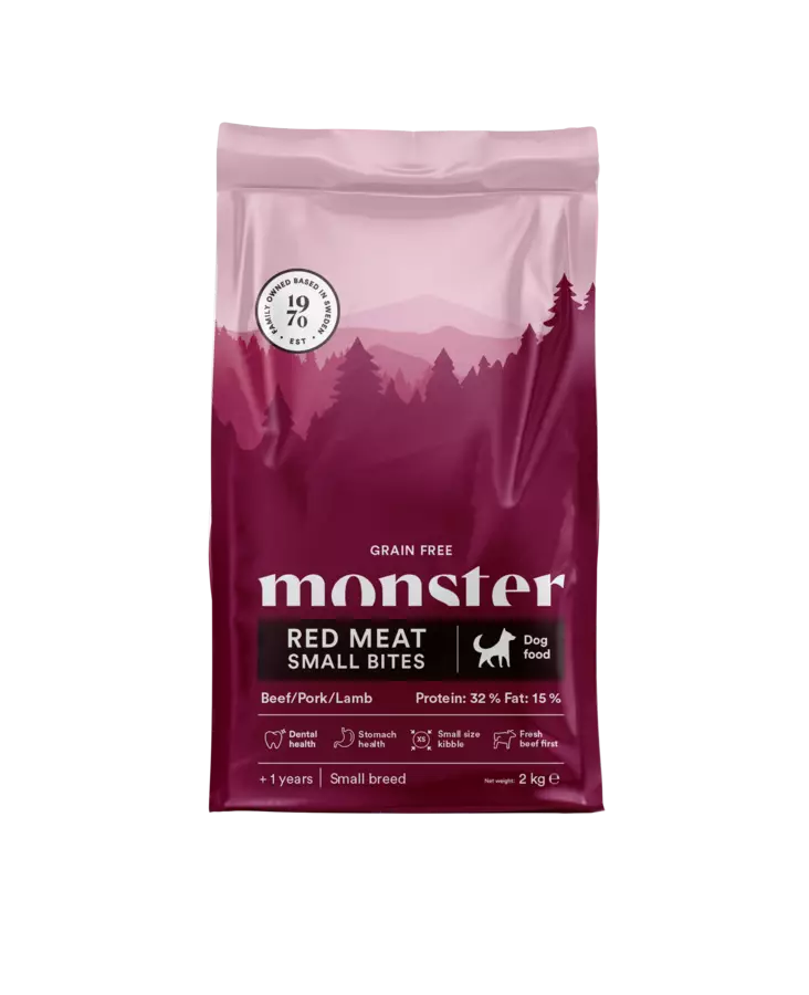Adult Small Bites Grain Free Red Meat monster - Koiran kuivaruoat aikuisille koirille - 055502 - 1