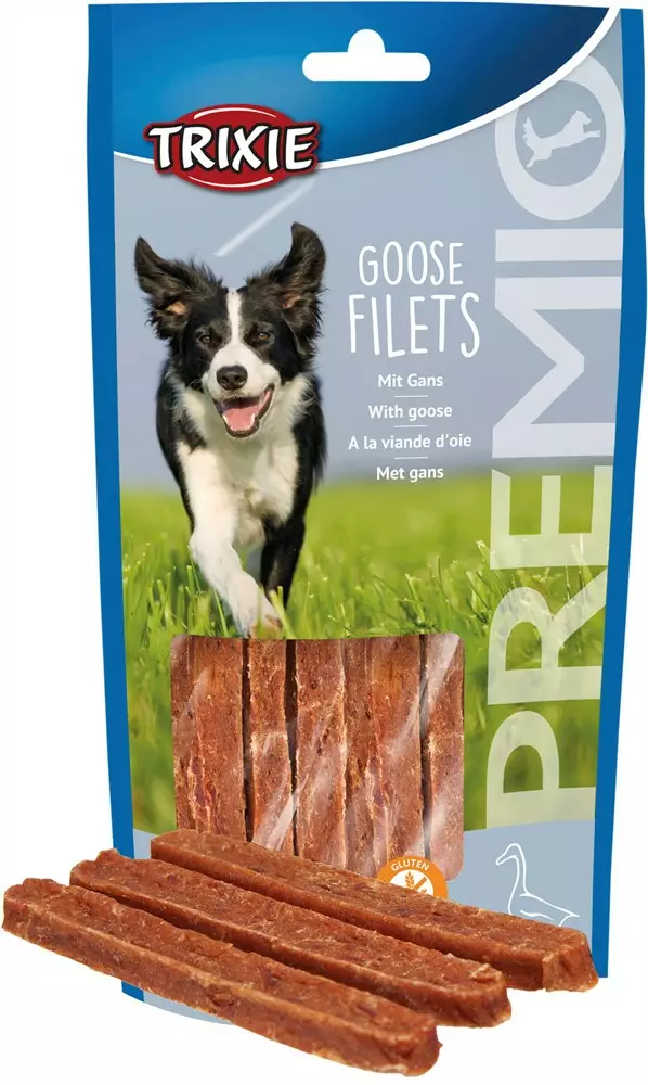 Hanhifile Goose Filets 65g Premio Trixie - Koiran herkut ja makupalat - 045732 - 1