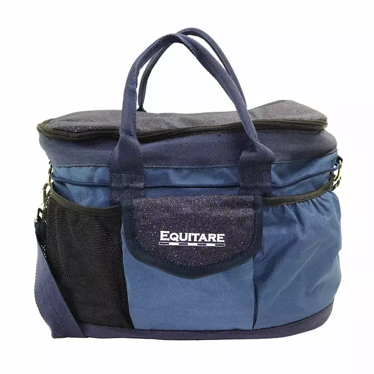 Harjakassi Sparkle 23x37x23cm tummansininen Equitare - Hevosen varusteiden kuljetus ja säilytys - 052912 - 1