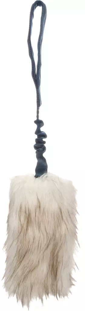 Karvapatukka Fauxtra Bungee joustokahvalla 12x55cm beige Flamingo - Koiran pehmolelut - 055512 - 1