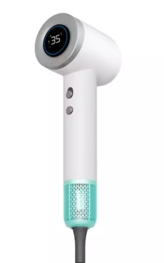 Käsikuivaaja integroidulla ioniteknologialla valkoinen Tauro Pro Line - Turkinkuivaimet, suoristajat - 053512 - 1