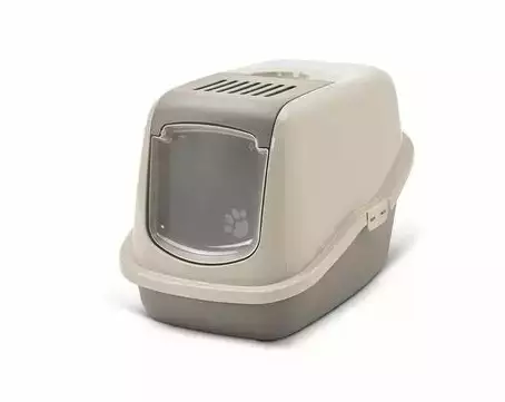 Kattovessa Nestor 56x39x38,5cm lämminharmaa Happy Planet Savic - Kissan katetut vessat - 052682 - 1