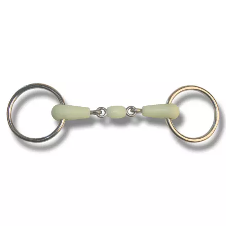 Kuolain 3-pala 18mm omena Hansbo Sport - Kolmipalakuolaimet hevoselle - 022802 - 1