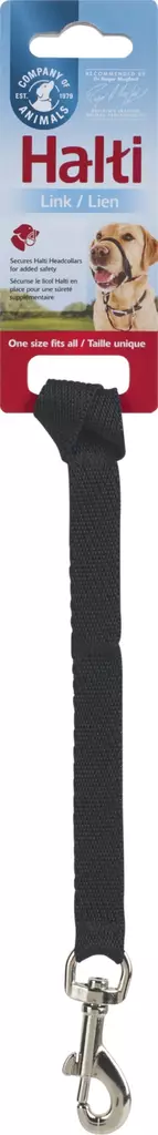 Kuonopannan välikappale 1xlukko musta Halti - Koiran kuonopannat - 056042 - 1