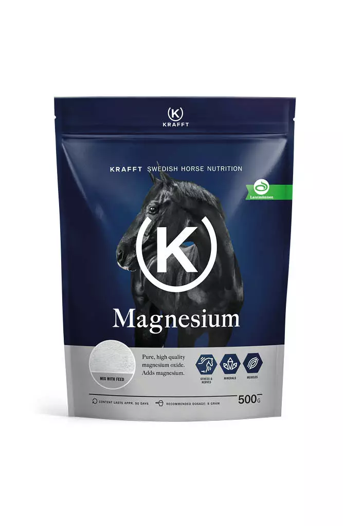 Magnesium 500g Krafft - Hevosen kivennäiset ja vitamiinit - 049452 - 1