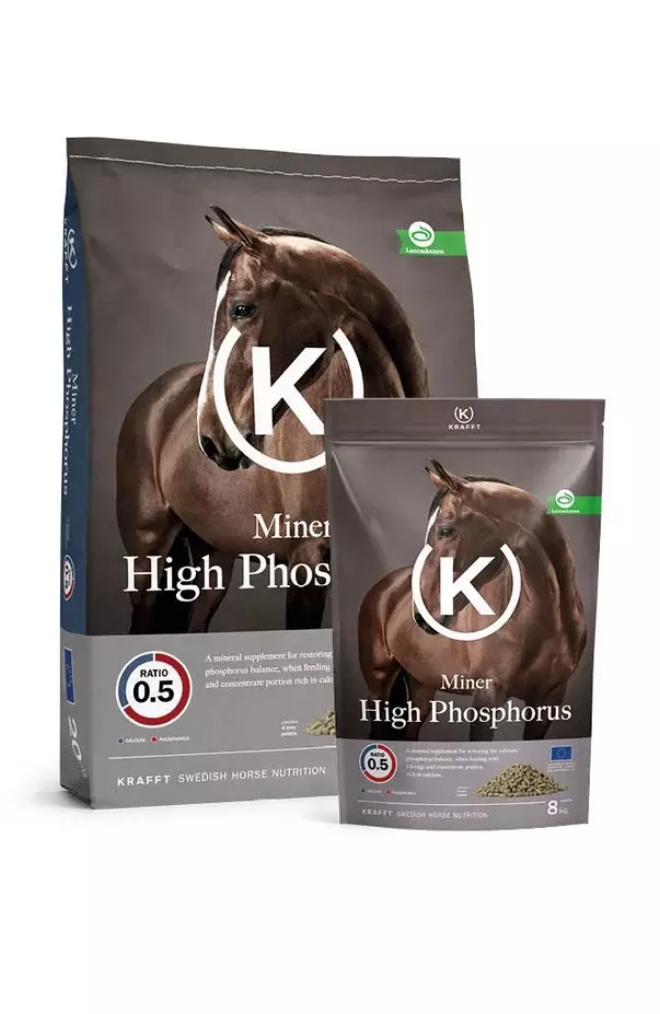 Miner High Phosphorus pelletti Krafft - Hevosen kivennäiset ja vitamiinit - 010132 - 2