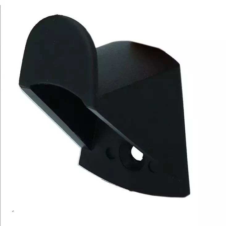 Muovikoukku seinälle 3,5x3cm musta V-plast - Telineet, koukut ja ripustimet - 047622 - 1