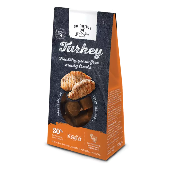 Namipala Turkey 100g grain free Go Native - Koiran herkut ja makupalat - 031932 - 1