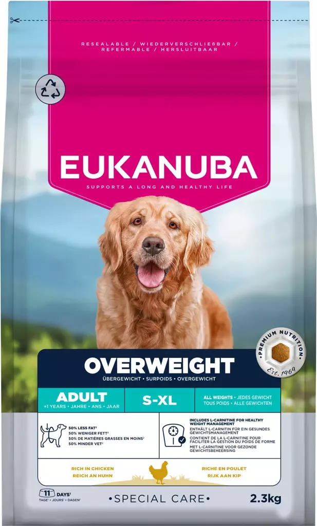 Overweight rich in Chicken Special Care Eukanuba - Koiran kuivaruoat aikuisille koirille - 023772 - 4