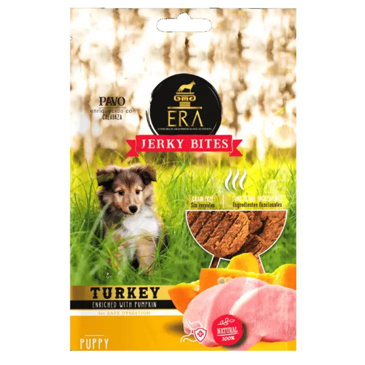 Pentunami Kalkkuna 90g Jerky Bites ERA - Koiran herkut ja makupalat - 051242 - 1