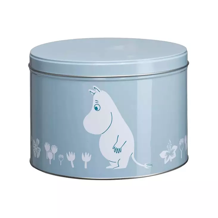 Pinottava peltipurkki Muumipeikko 1,5L sininen Moomin By Martinex - Koti ja sisustus - 059452 - 1