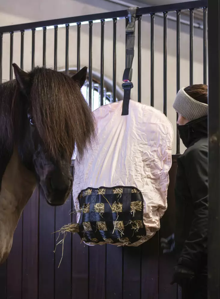 Heinäverkko Saggy 6x5cm tai 6x7cm, 83x74cm Heica - Hevosen ruokinta-astiat ja ämpärit - 046962 - 1