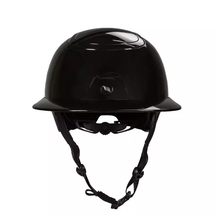 Ratsastuskypärä Strixx aurinkolipalla G/G MIPS M 55-58 glossy musta Back on Track - Ratsastuskypärät - 054752 - 1