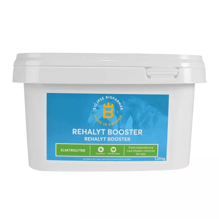 Rehalyt Booster 1,25kg Eclipse Biofarmab - Hevosen elektrolyytit - 035752 - 1