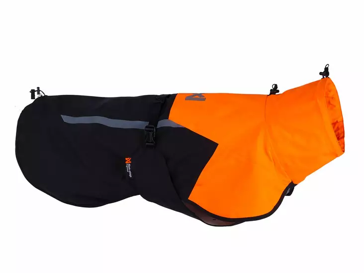 Sademantteli Fjord 2.0 oranssi-musta Non-stop dogwear - Koiran manttelit - 059632 - 1