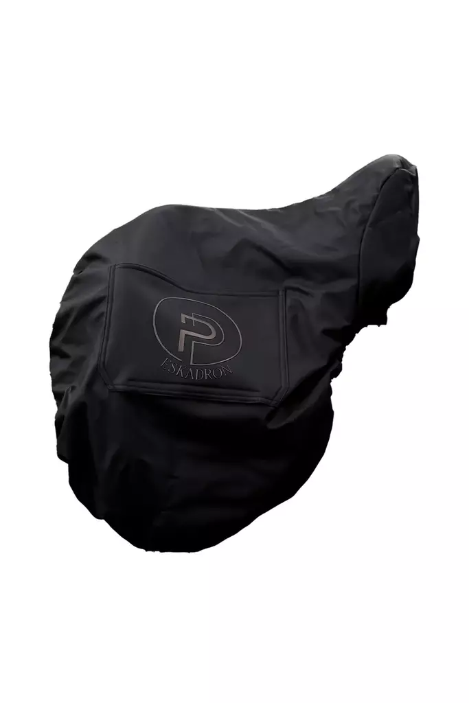 Satulasuoja Faux Leather musta Platinum 26 Eskadron - Hevosen satulat ja satulatarvikkeet - 057852 - 1