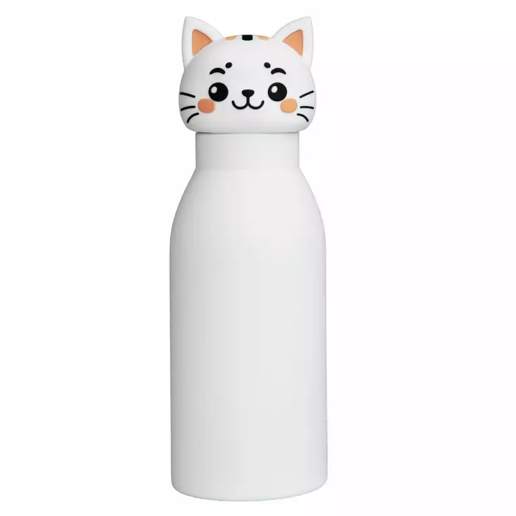 Termospullo Luna Kissa 450ml valkoinen Buddy - Koti ja sisustus - 059462 - 1