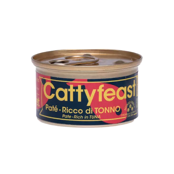 Tonnikala pate 85g Cattyfeast - Aikuisten kissojen säilykkeet - 054652 - 1