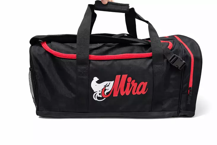 Treenilaukku 841 musta-punainen Mira - Raviurheilijan asusteet - 056022 - 1