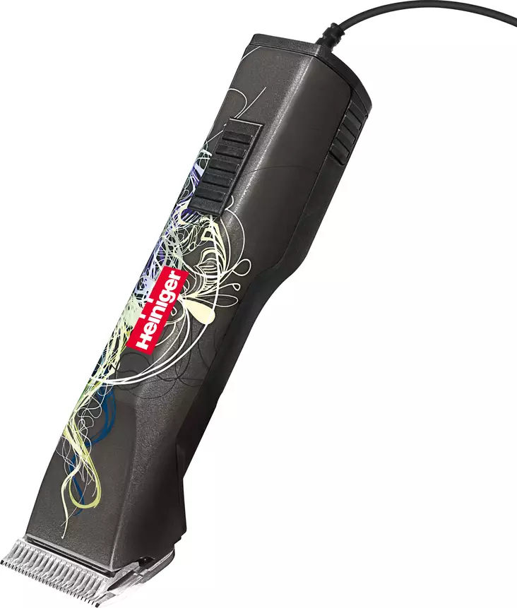 Trimmauskone johdollinen musta/harmaa Saphir Style Heiniger - Koiran trimmauskoneet ja terät - 052672 - 1