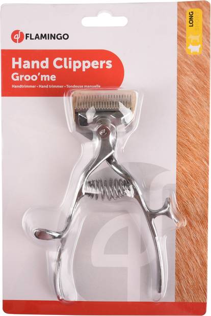 Käsitrimmeri Groo'me metallia Flamingo - Koiran trimmauskoneet ja terät - 035613 - 2